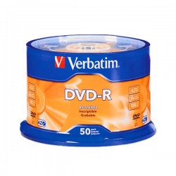 DVD-R VERBATIM CONF. DA 50 - SIAE INCLUSA