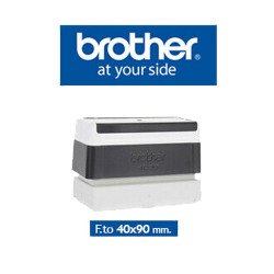 Timbro Brother personalizzabile autoinchiostrante – 40x90mm
