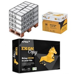 300 RISME CARTA A4 EKON 80gr. TRASP. INCLUSO
