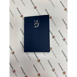 Agenda Bigiornaliera 2027 7x10 cm – Agenda Tascabile Compatta BLU