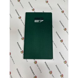 Agenda Settimanale 2027 – 8x14 cm VERDE