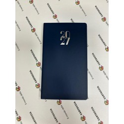 Agenda Settimanale 2027 – 8x14 cm BLU
