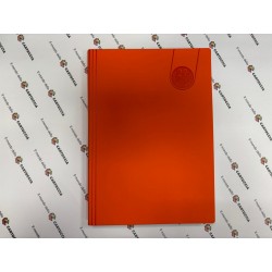 Agenda Tavecchi 15x21cm | Copertina Finta Pelle Soft Touch | Elegante ARANCIONE