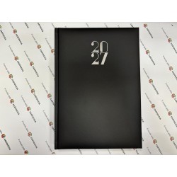 Agenda 17x24 cm Giornaliera NERO