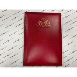 Agenda Ristorante Giornaliera A4 – Registro Prenotazioni Tavoli ROSSA
